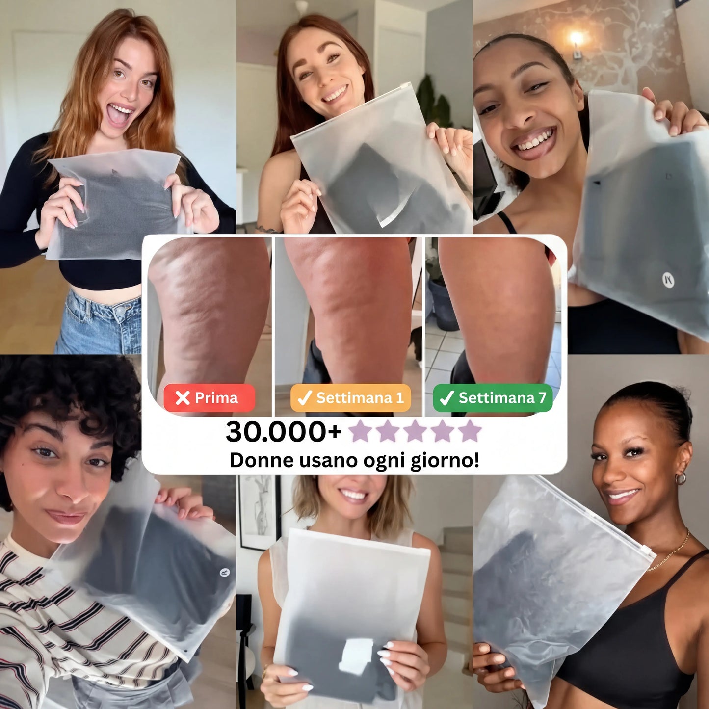 Leggings a compressione modellanti