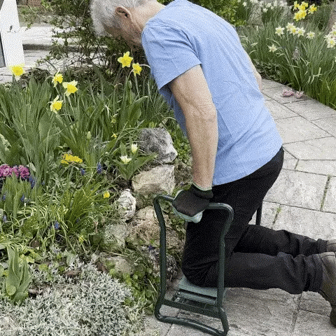 KneeRelief | Banc à genoux 2-en-1 confortable et tabouret de jardin