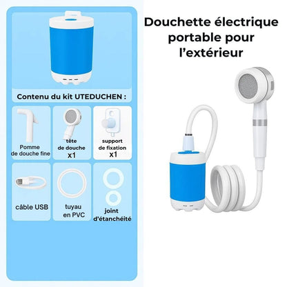 AquaFlow Nomade - La vostra doccia portatile, ovunque voi siate
