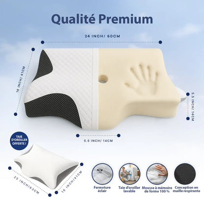 Coussin d’Alignement Cervical OrthoSleep