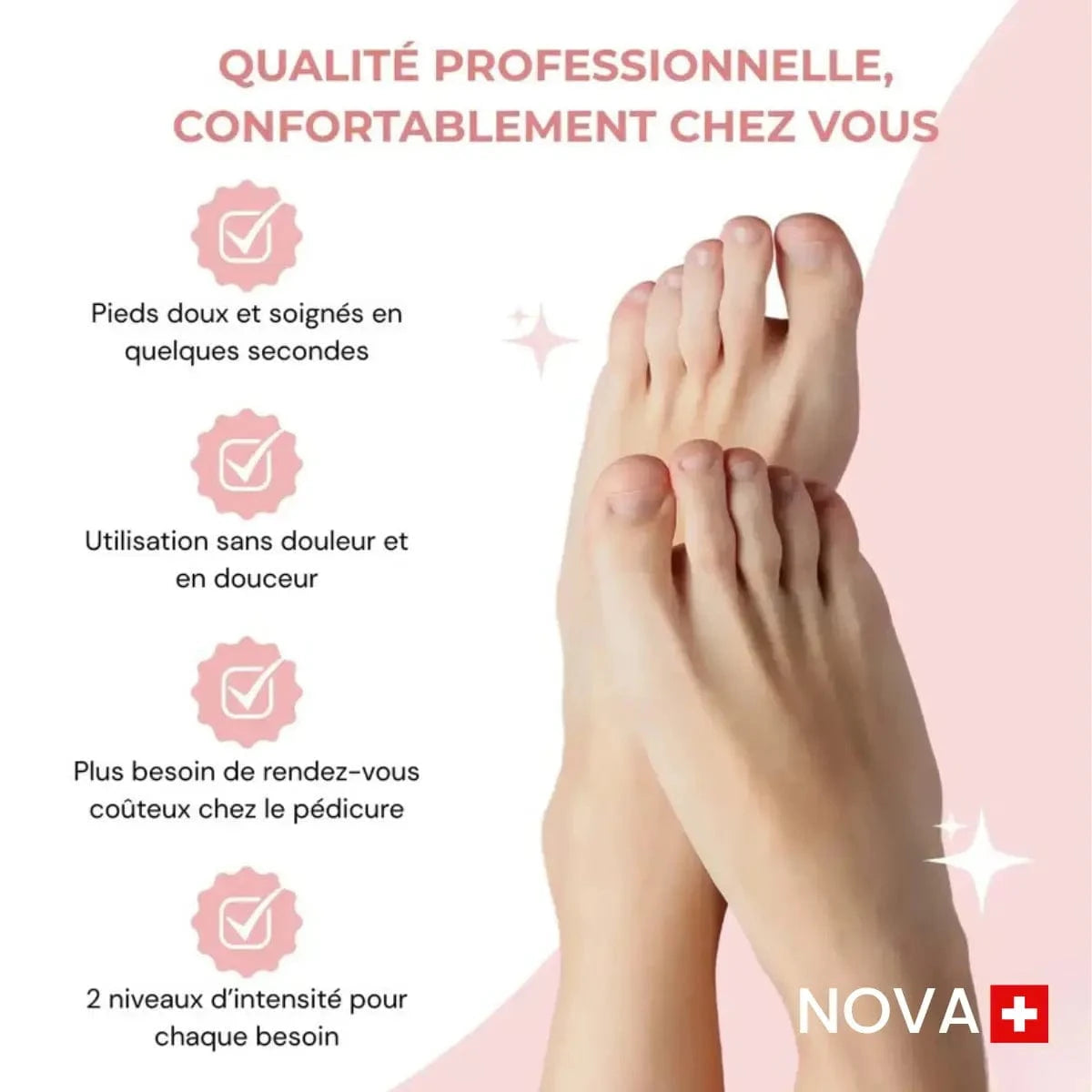 Nova Suisse™ - Kit di bellezza per i piedi