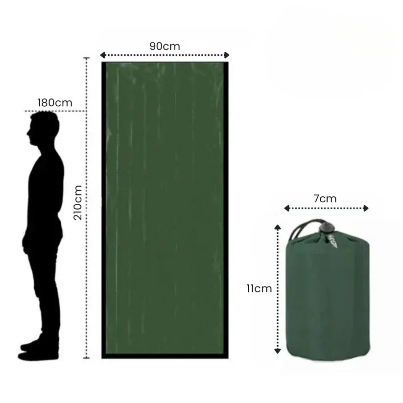 Sac de Nova - Le sac de couchage d'urgence compact