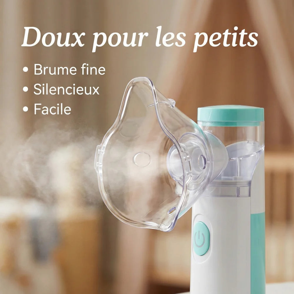 Nébuliseur Portable à Maille pour Adultes & Enfants