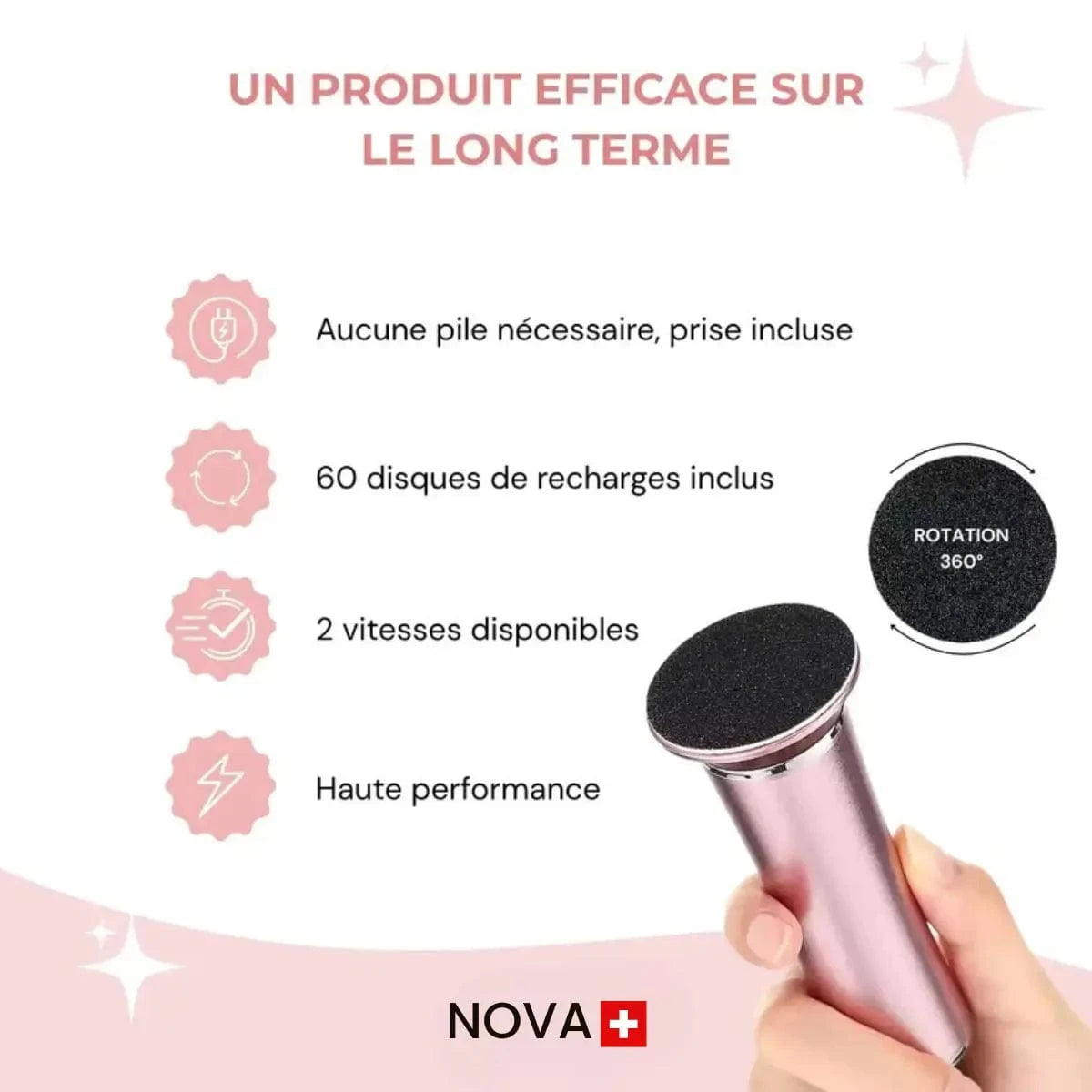 Nova Suisse™ - Kit di bellezza per i piedi