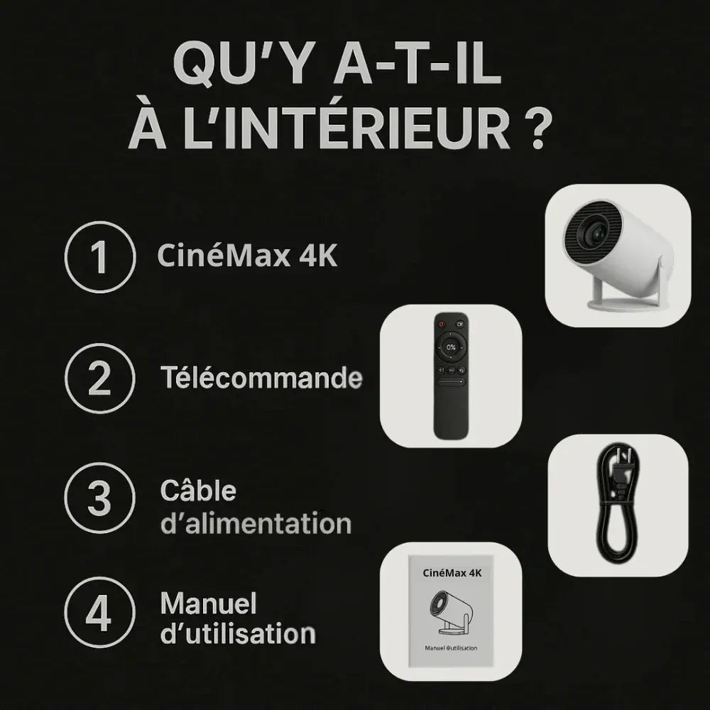 CinéMax - L’expérience cinéma à domicile