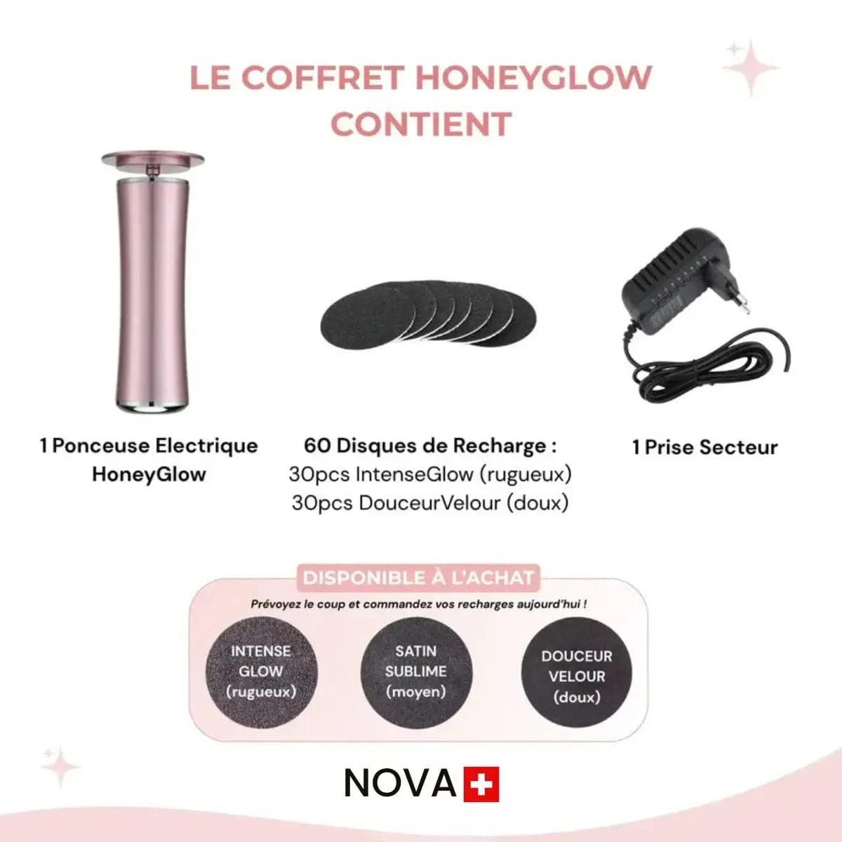 Nova Suisse™ - Kit di bellezza per i piedi