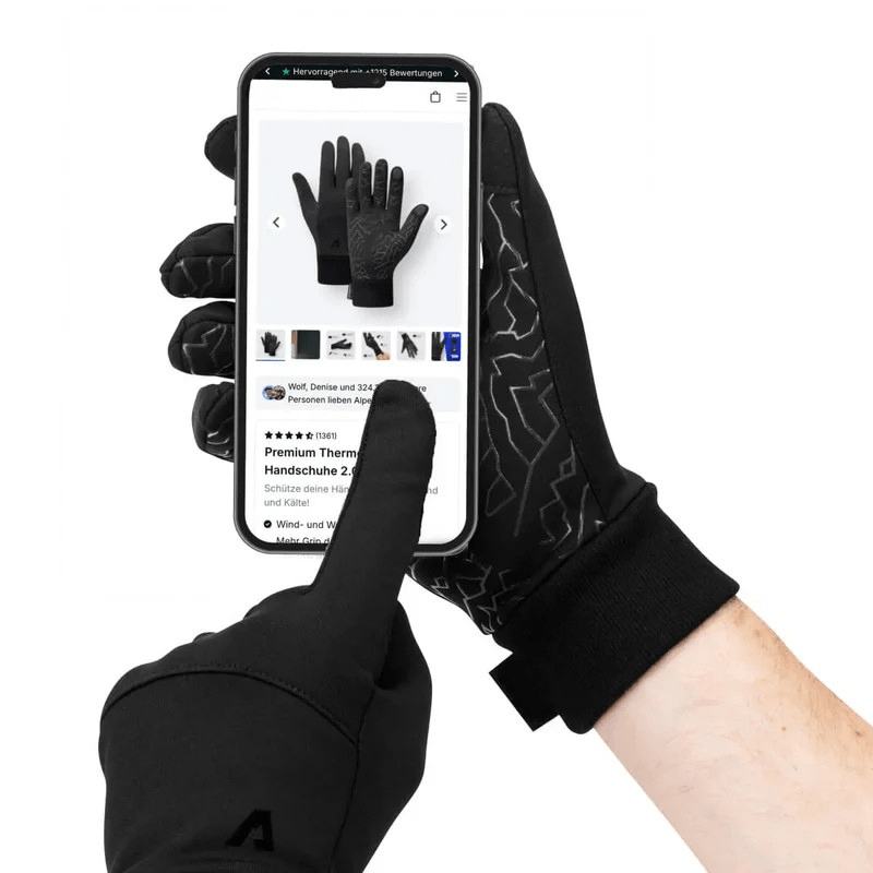 Guanti da ciclismo Premium Thermo 2.0