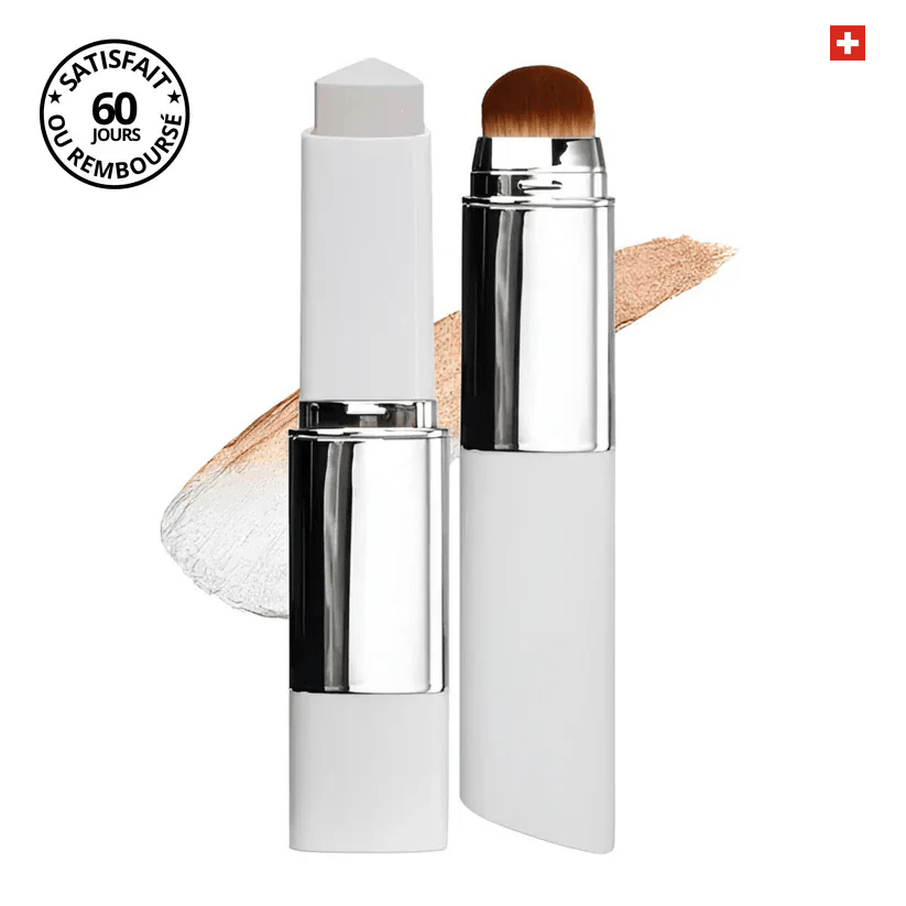 Fond de teint 2-en-1 avec pinceau intégré