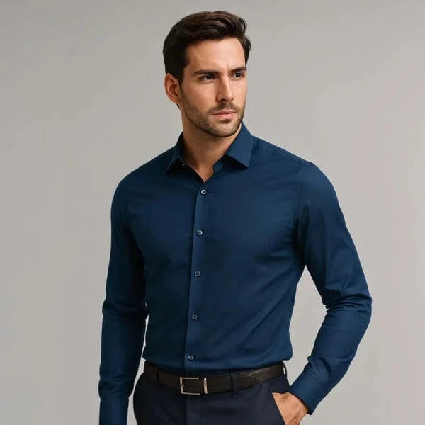 Camicia sartoriale senza rughe