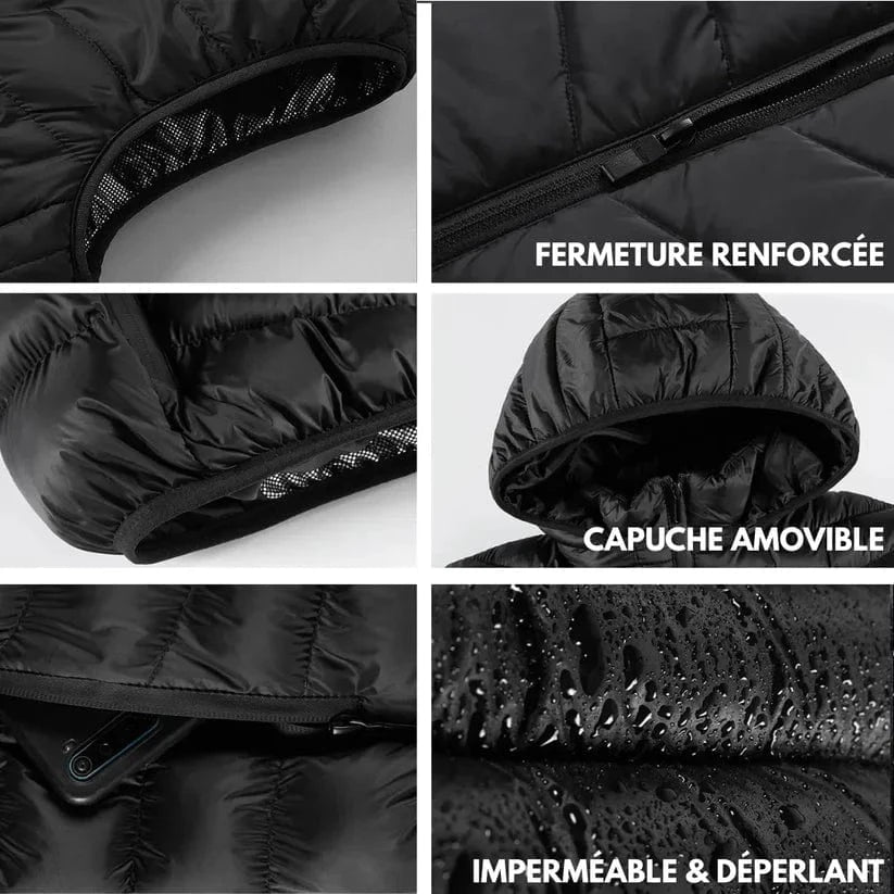 Nova Max 3 Doudoune Gilet Chauffant  Veste premium avec batterie