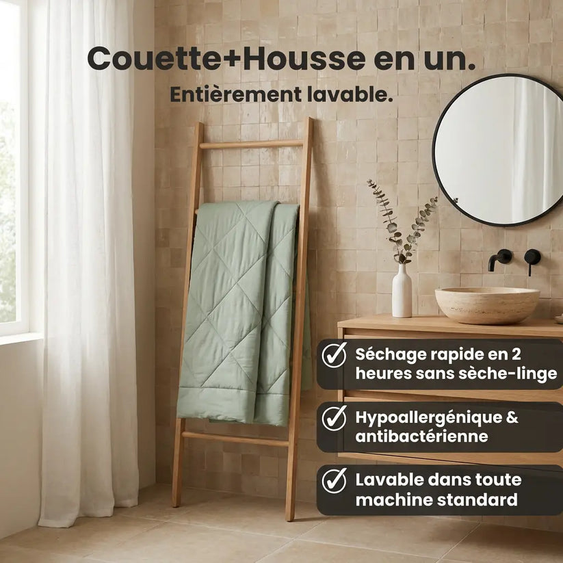 Nova - La couette 2-en-1 sans housse à séchage rapide