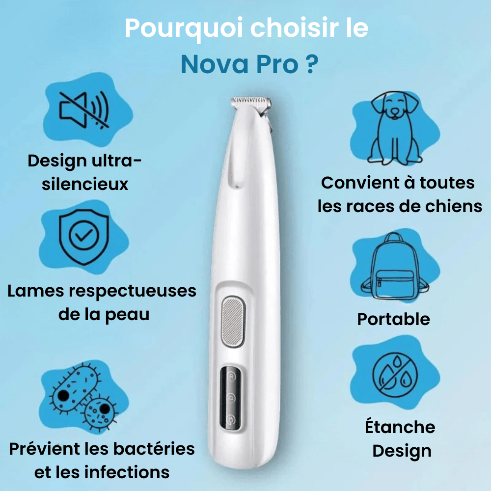 Nova Pro™ – Soin des pattes sans douleur en quelques secondes