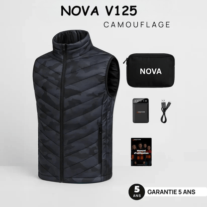 Nova Max 3 Doudoune Gilet Chauffant  Veste premium avec batterie