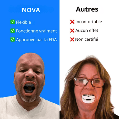 Nova Embout buccal anti-ronflement
