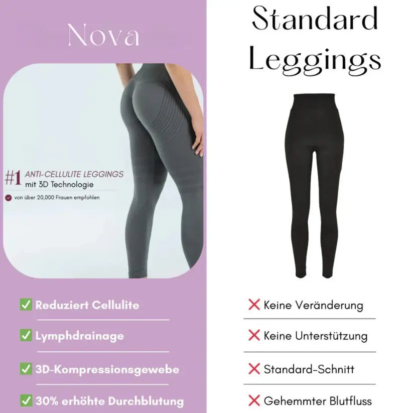 Leggings compressivi modellanti