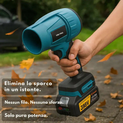 Potente soffiatore senza fili – Compatto, leggero e ultra performante