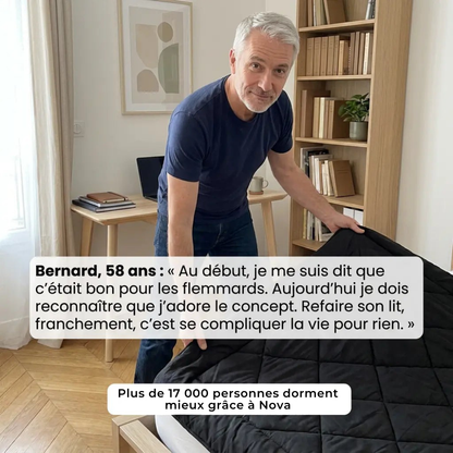 Nova - La couette 2-en-1 sans housse à séchage rapide