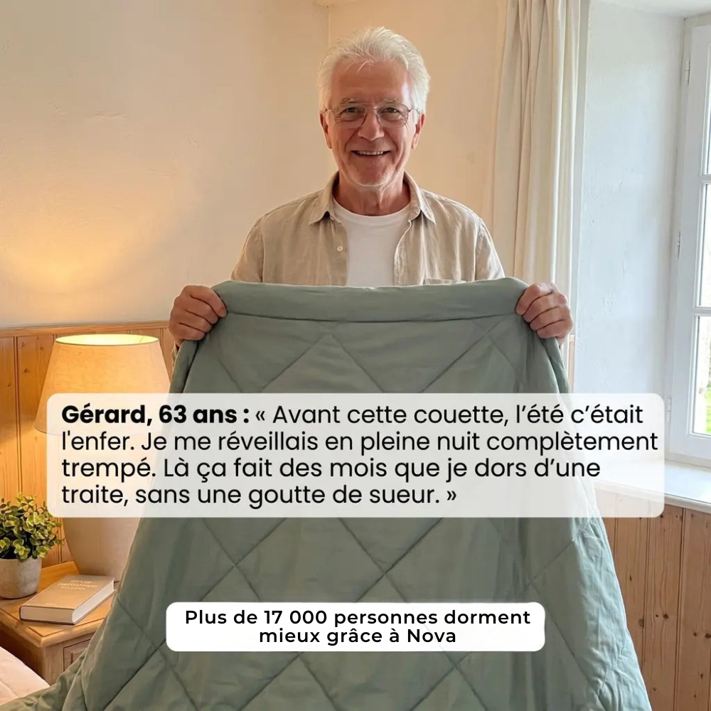 Nova - La couette 2-en-1 sans housse à séchage rapide