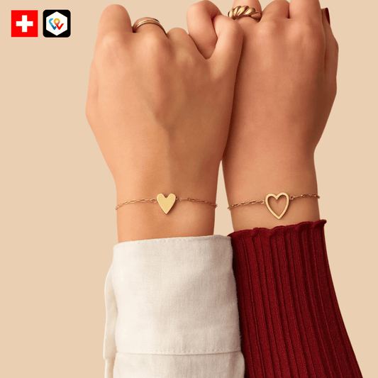 Bracelets Cœurs Mère-Fille