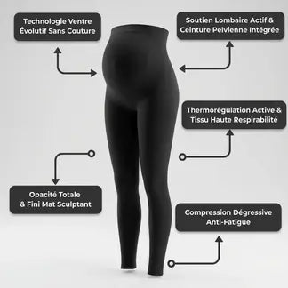 Leggings modellanti premaman