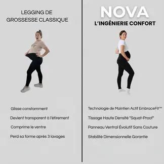 Leggings modellanti premaman