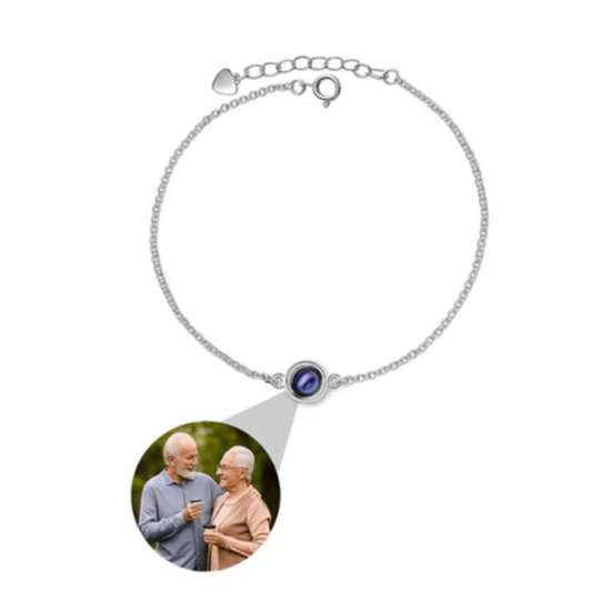 Bracelet Echo du Temps avec Photo Personnalisée