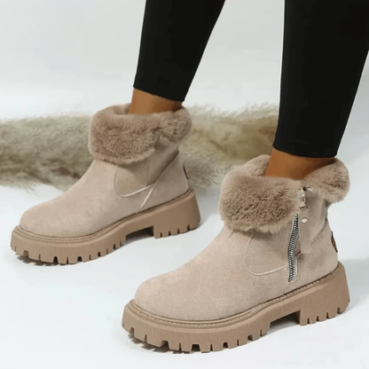 Bottines d’hiver ultra-douces et confortables