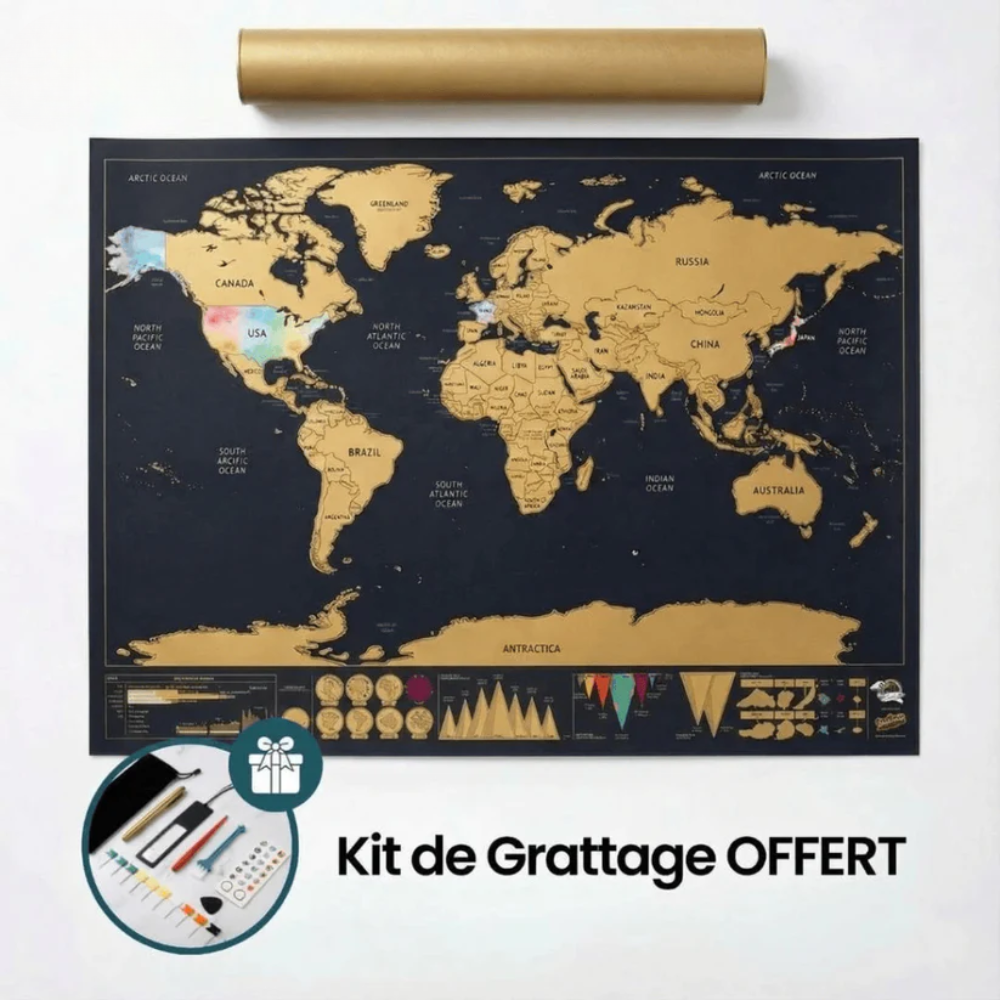 Mondo™ - Grattez. Voyagez. Révélez.