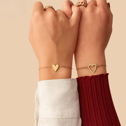 Bracelets Cœurs Mère-Fille