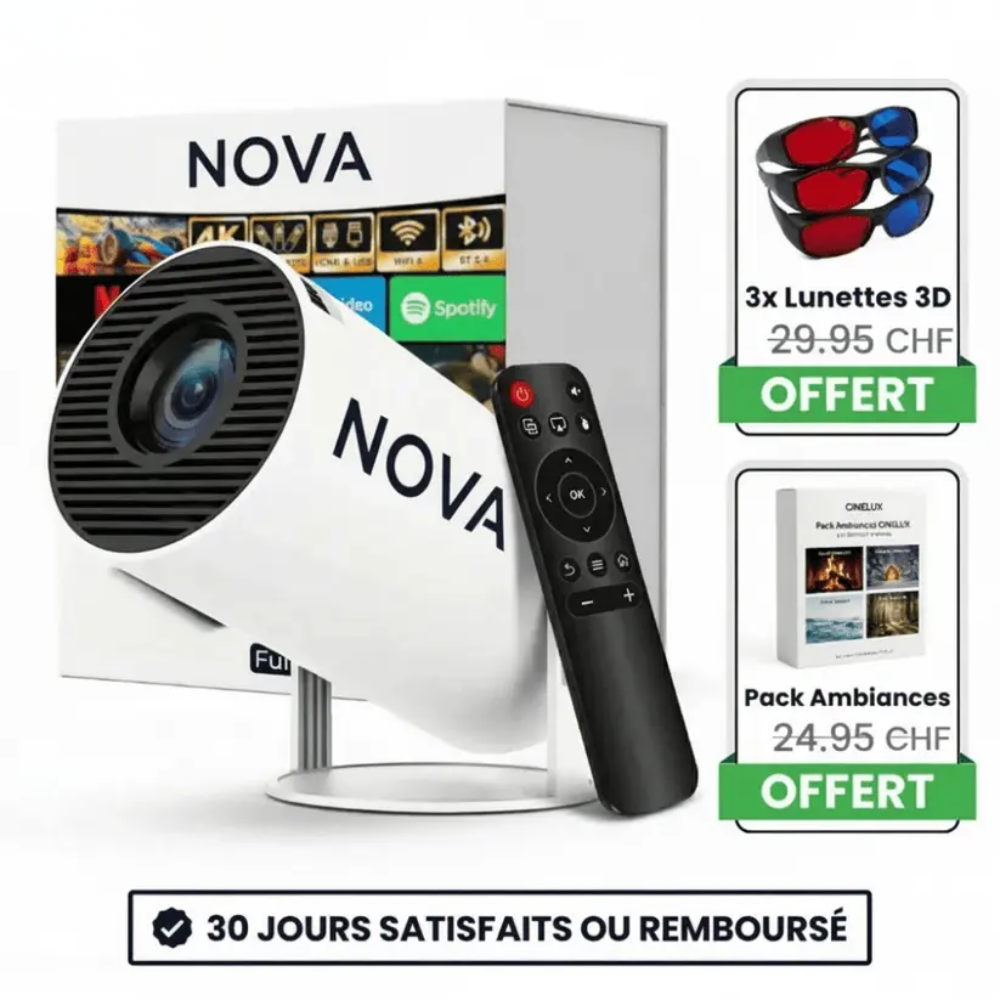 NOVA - Projecteur Home Cinéma