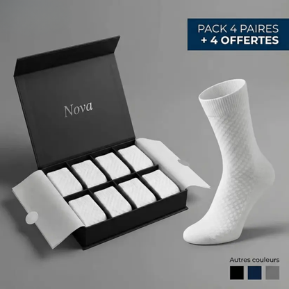Chaussettes Mi-Hautes Nova En Bambou Premium