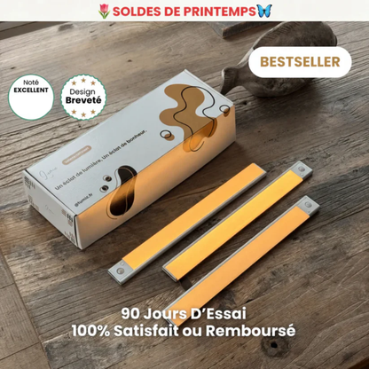 Réglette LED sans fil à détecteur de mouvements