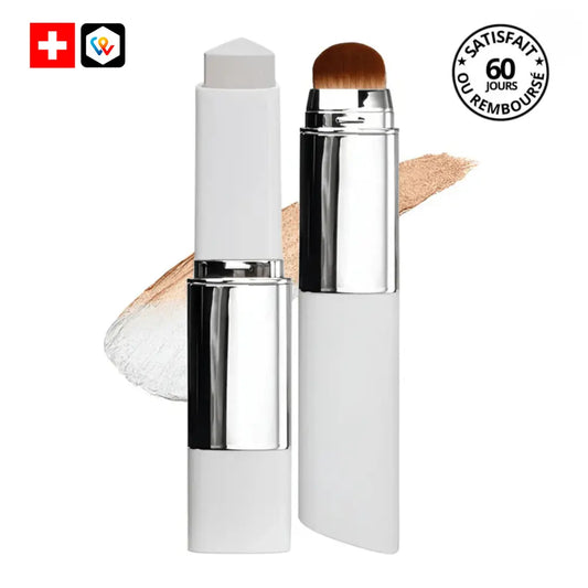 Fond de teint 2-en-1 avec pinceau intégré