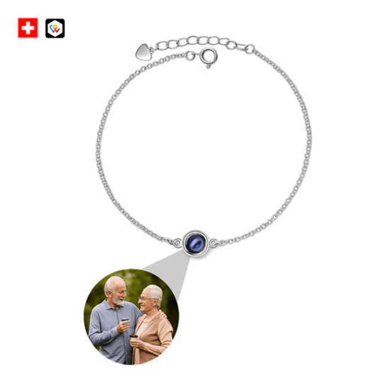 Braccialetto Echo of Time con foto personalizzata