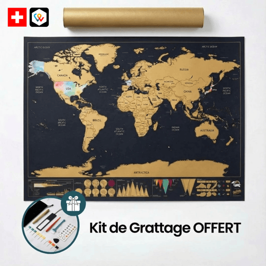 Mondo™ - Grattez. Voyagez. Révélez.