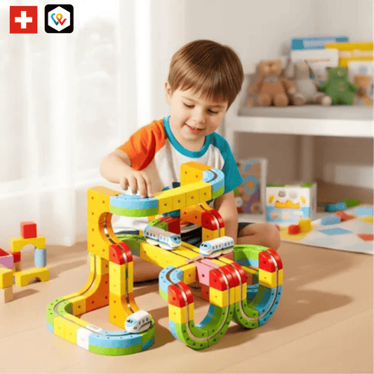 Circuit de Train 3D Éducatif