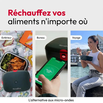 NovaBox GO 2.0 : Flexibilité maximale pour des repas chauds partout