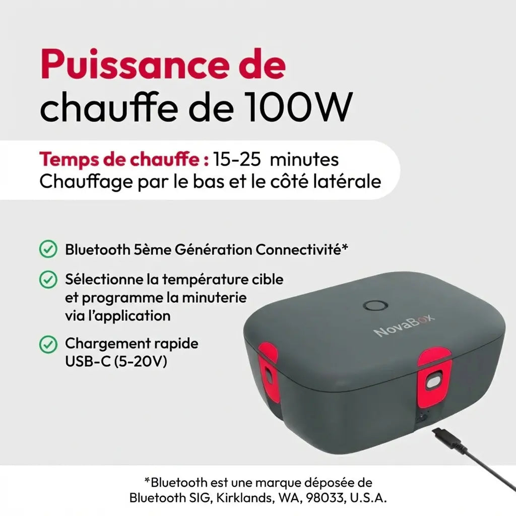 NovaBox GO 2.0 : Flexibilité maximale pour des repas chauds partout
