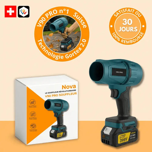 Potente soffiatore senza fili – Compatto, leggero e ultra performante 2.0
