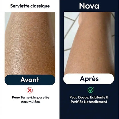 Ricevitore doccia esfoliante Nova