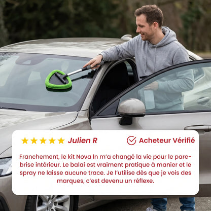 Nova - Kit per la pulizia dei vetri