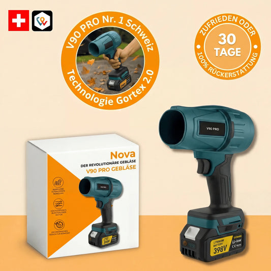 Potente soffiatore per foglie senza fili: compatto, leggero e ultraperformante