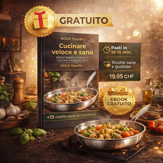 EBOOK SteelPro: È tempo di cucinare in modo più sano