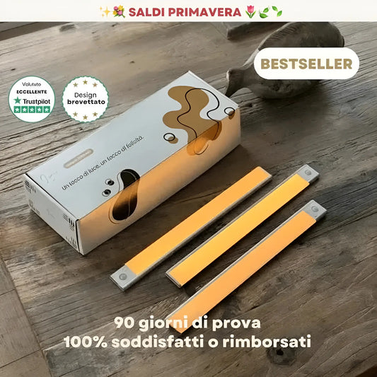 Barra LED senza fili con sensore di movimento