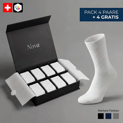 Nova Premium Halbhohe Bambus-Socken
