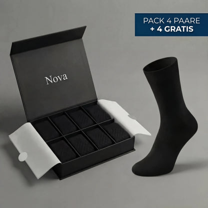Nova Premium Halbhohe Bambus-Socken
