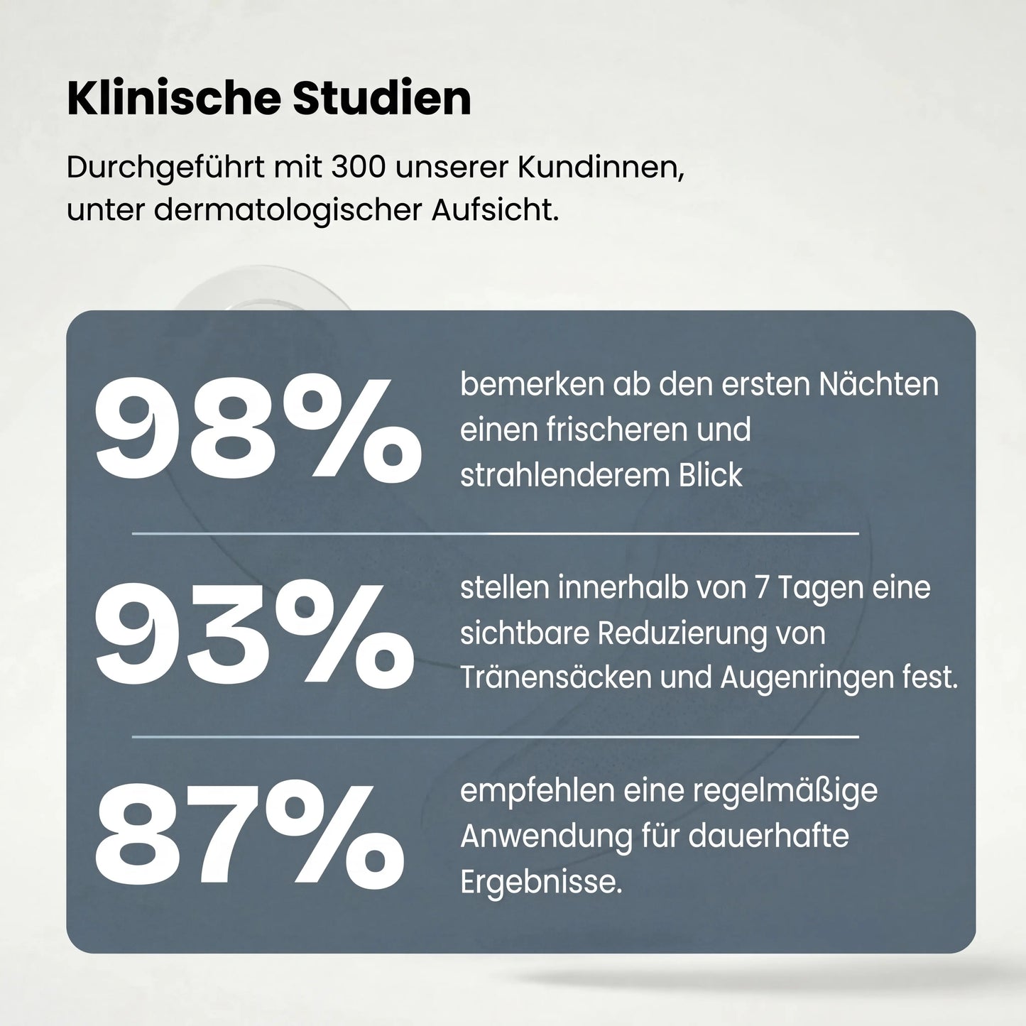 Anti-Augenringe Pflaster der neuen Generation