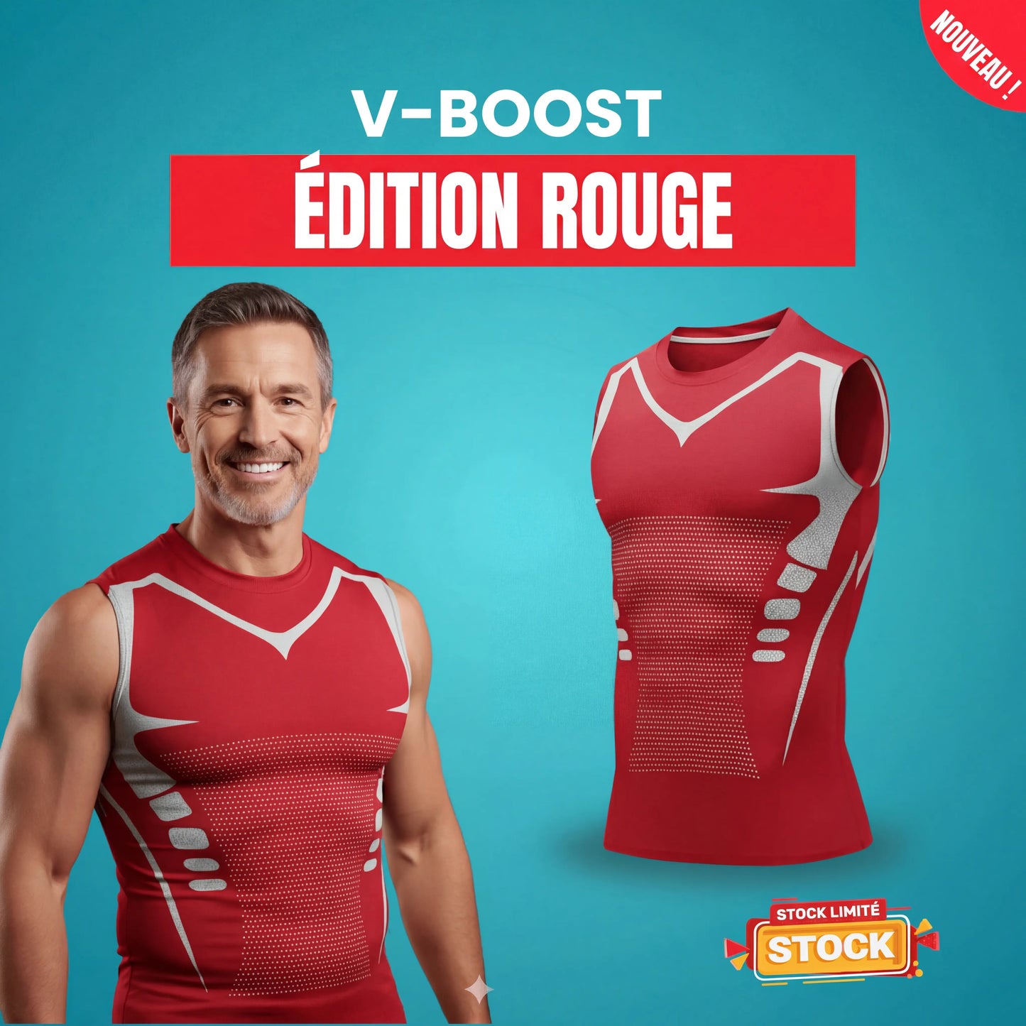 V-Boost v2 | Ressentez la Puissance de la Confiance, de l'Énergie et de la Force