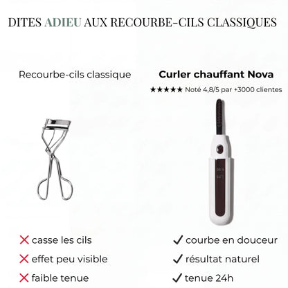 Nova Recourbe-cils chauffant