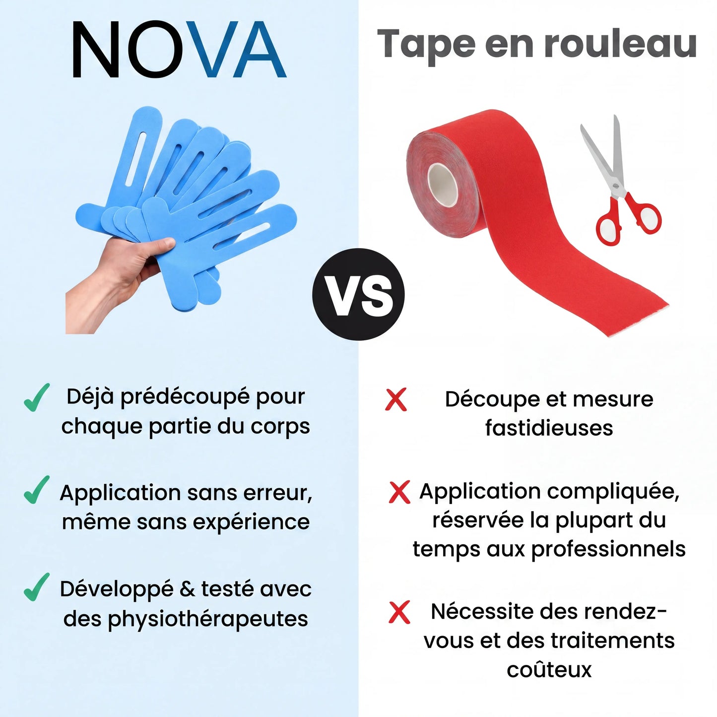 Nova - Bande de Soutien pour Genou
